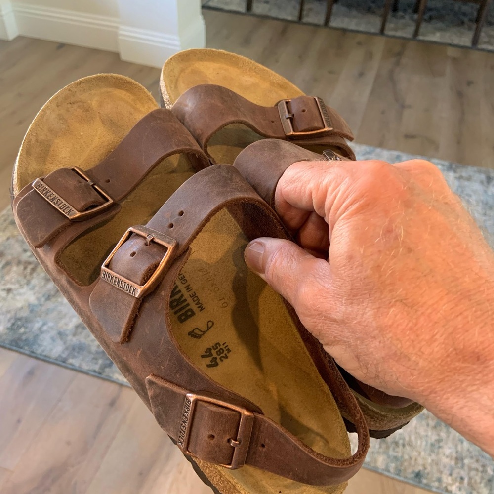 Birkenstock Milano Men’s Sandals, Eu size 44. - Picture 2 of 3